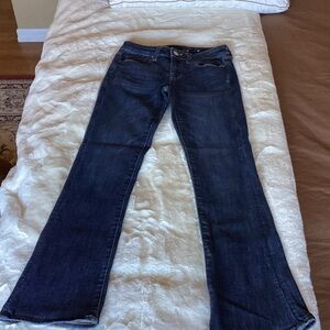 American Eagle Outfitters Dark Blue Flare Jeans